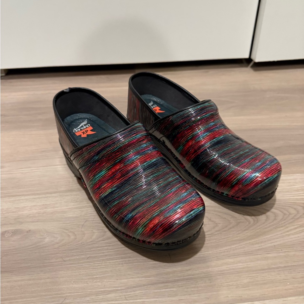 Dansko XP Striped Clogs - Size 41